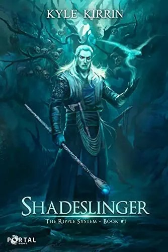 Shadeslinger The Ripple System book one cover by Kyle Kirrin