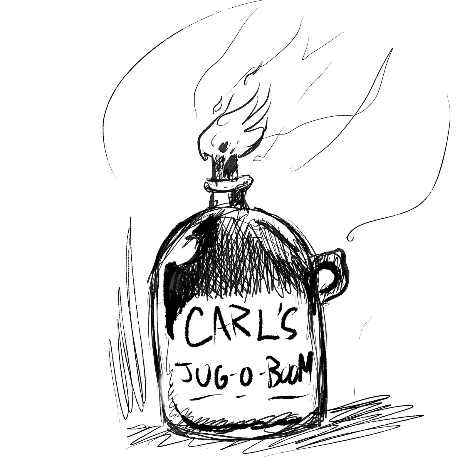 Carl's Jug O' Boom art by Erik Wilson