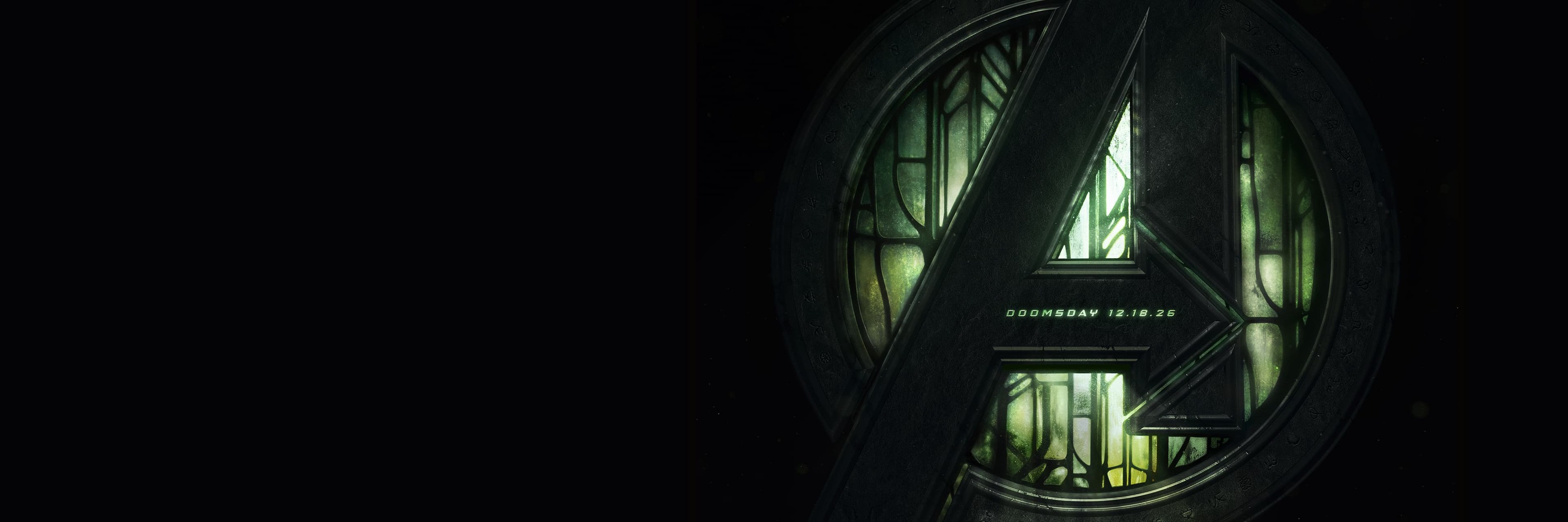 Avengers: Doomsday promotional banner from Marvel Studios