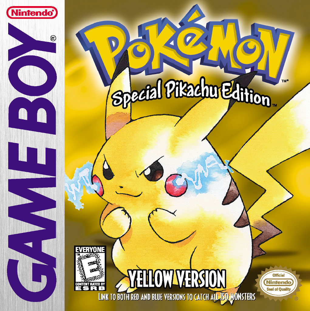 English Pokémon Yellow Special Pikachu Edition box art