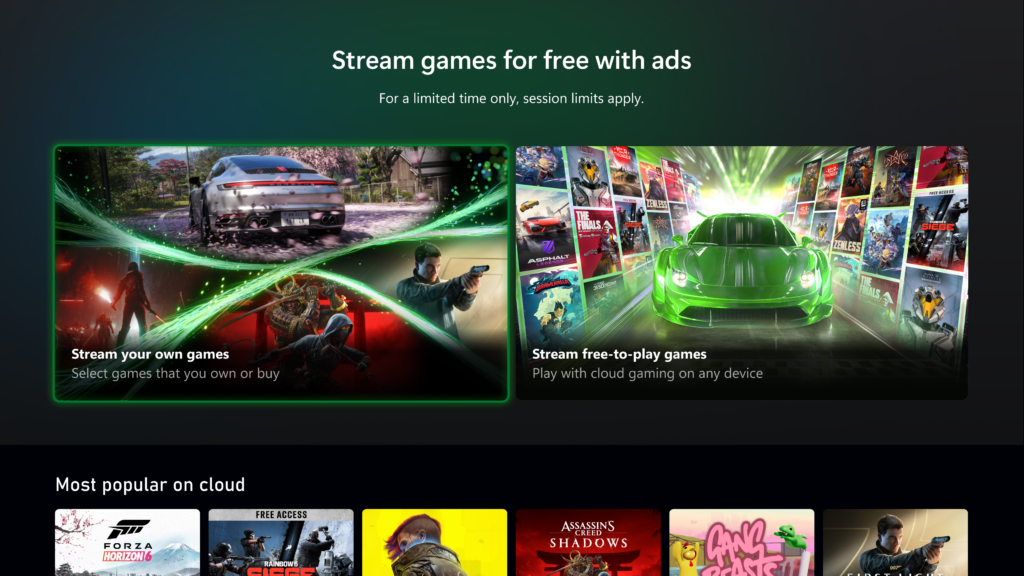 Xbox’s ad-supported cloud test is optional, timed, and Insider-only